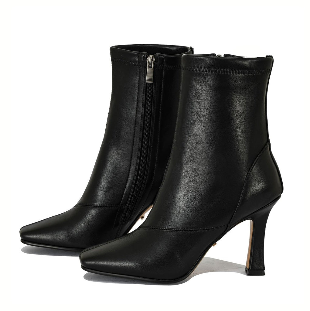 Hailey square toe zipped ankle boots | 1721B