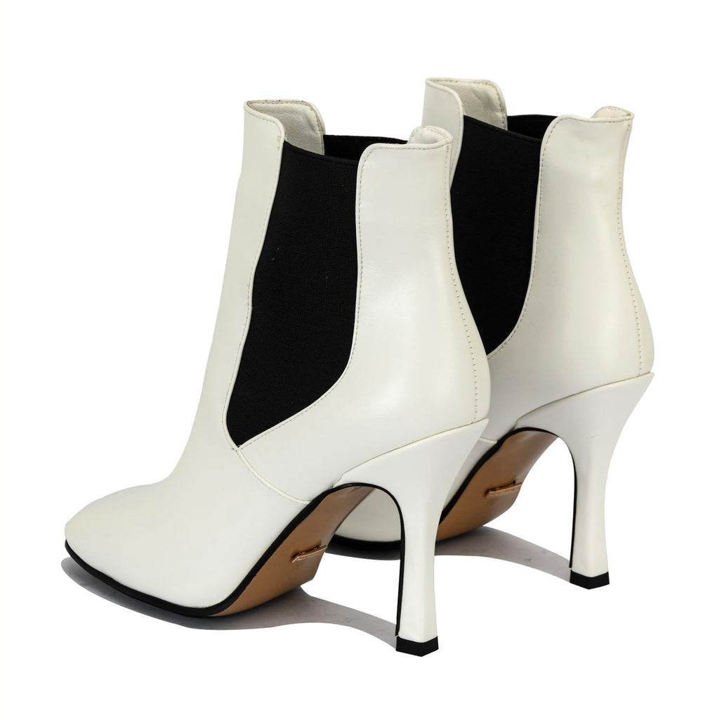 Victoria square toe high heel ankle boots | 1745W