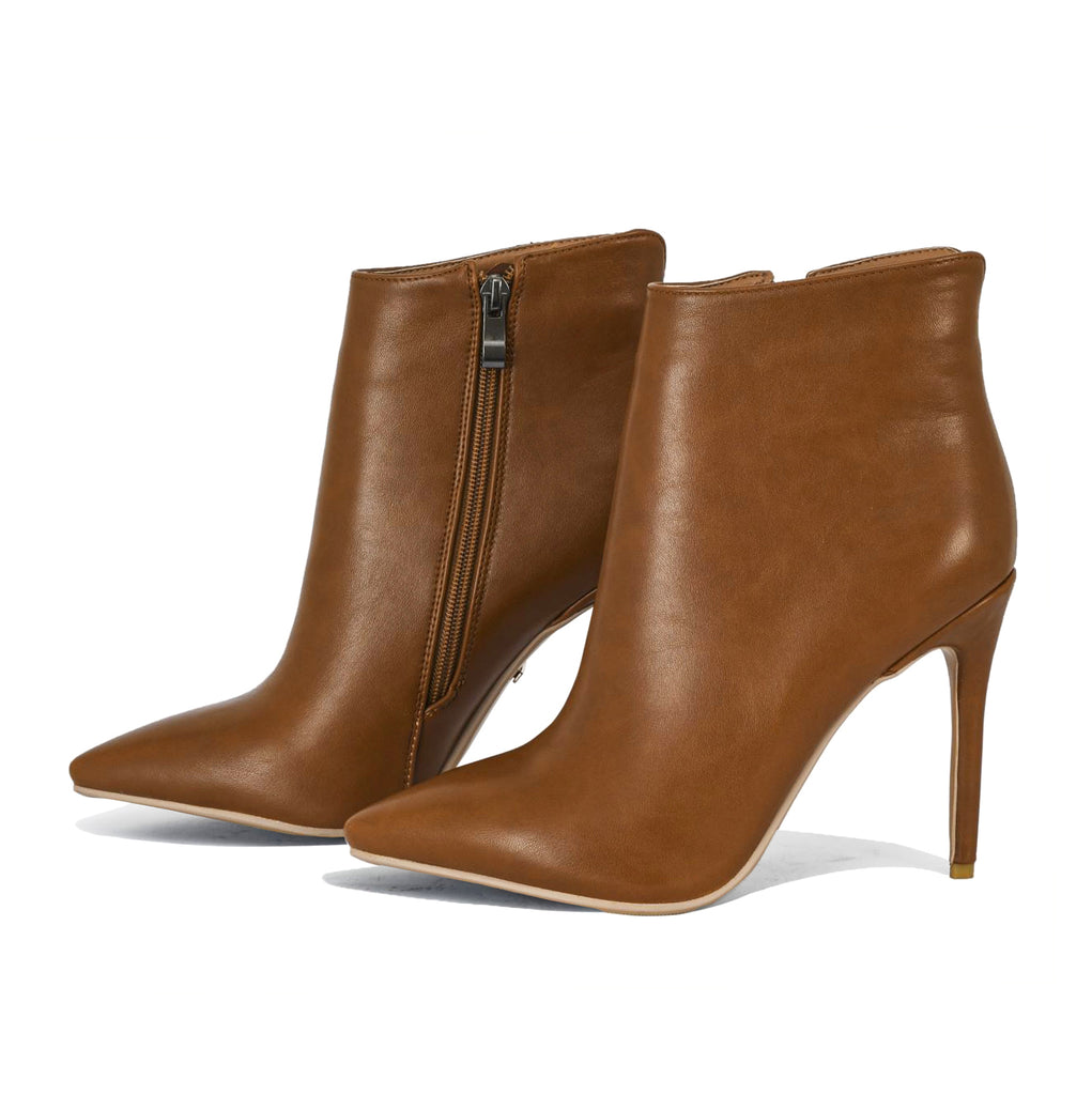 Ana high heel pointed toe ankle boots | A98C