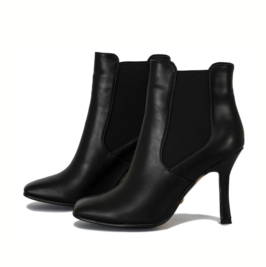 Victoria square toe high heel ankle boots | 1745B