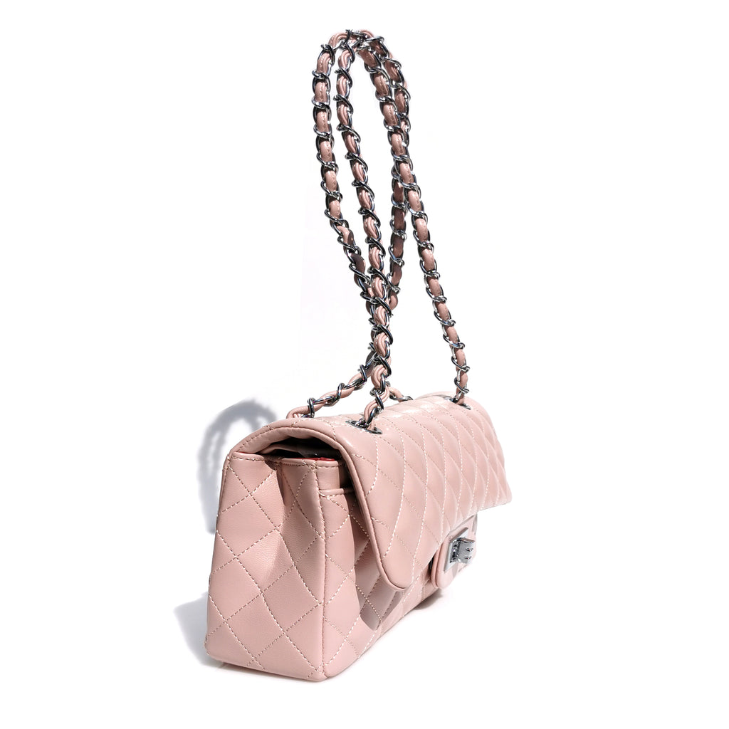 Patted chain bag