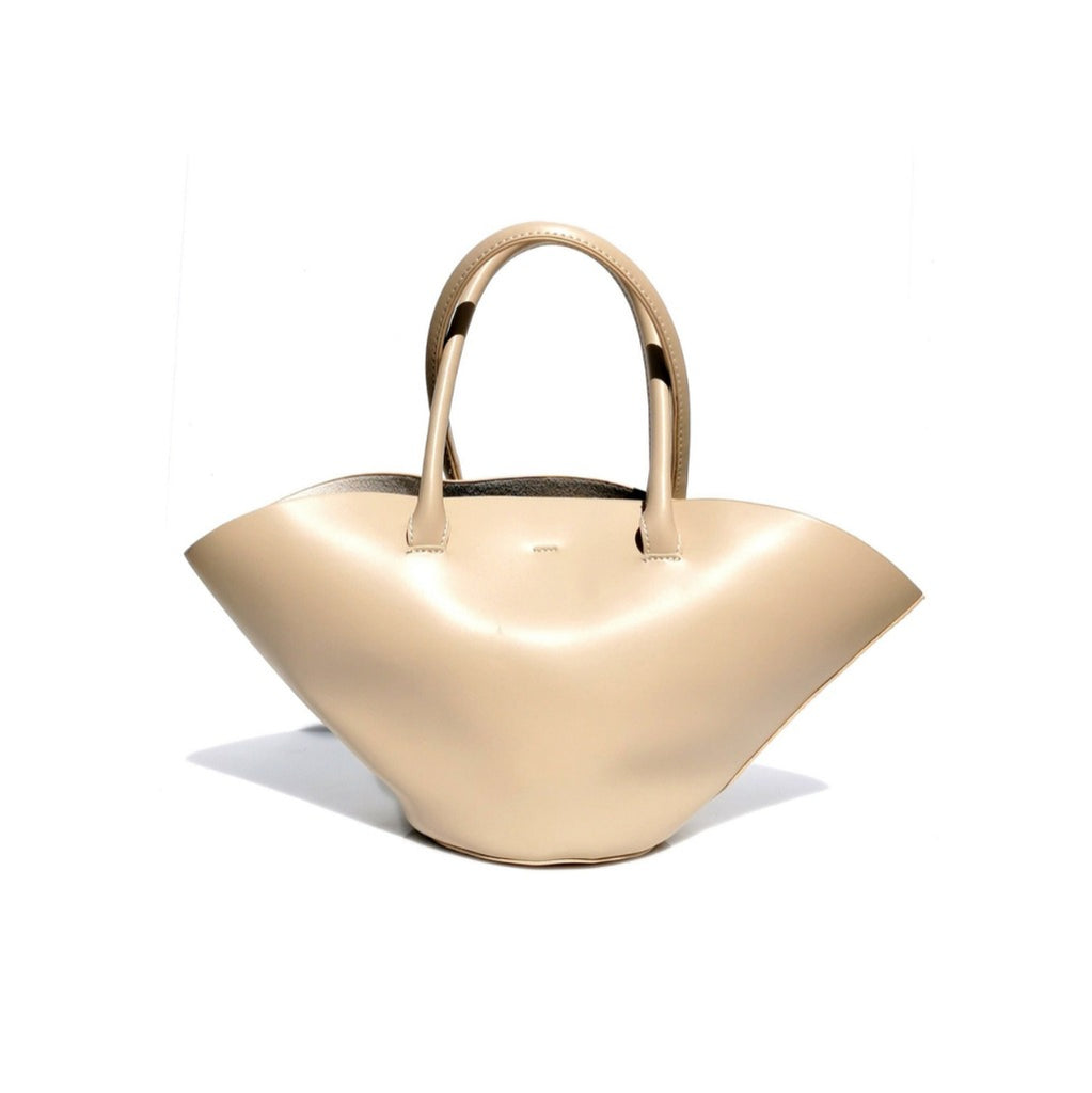 Mini V-shape tote bag