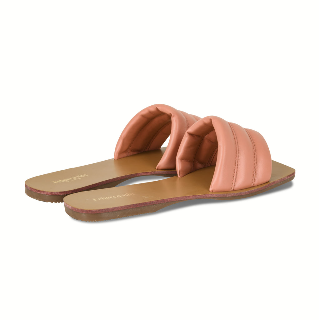 LUCY padded flat mules